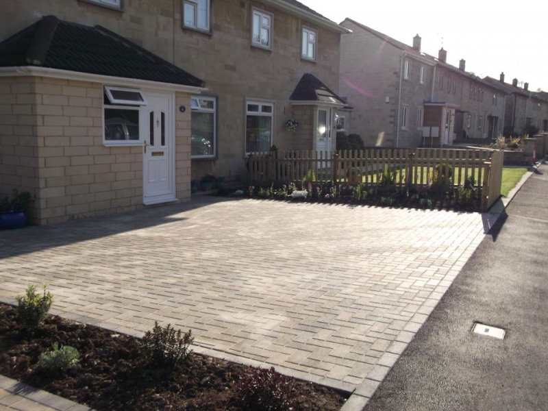 Double Driveway In Weston Bath